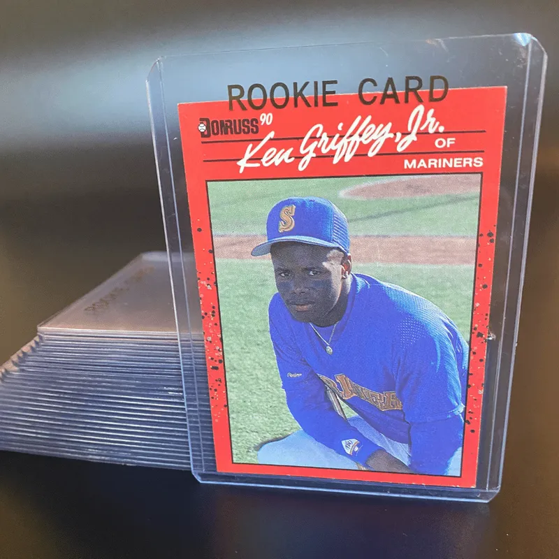 1000ct Case 3x4 Card Topload Holder - Rookie Gold Imprint