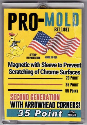 200 - Pro Mold 35pt w/Penny Sleeve Magnetic One Touch Card Holders