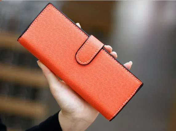 55card leather women female business id credit card holder case passport cover wallets porte carte card holder carteira feminina