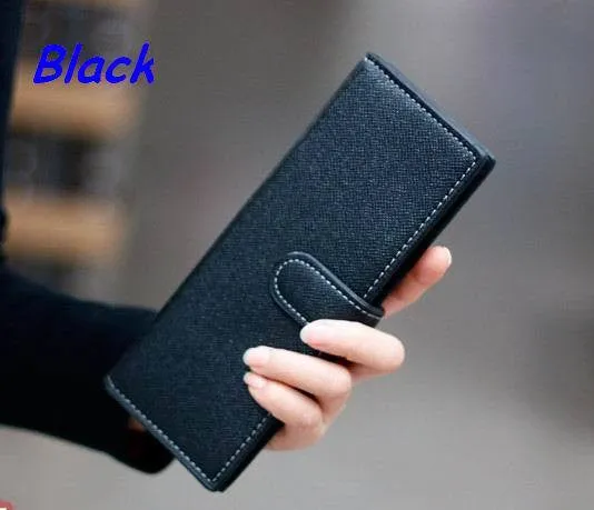 55card leather women female business id credit card holder case passport cover wallets porte carte card holder carteira feminina