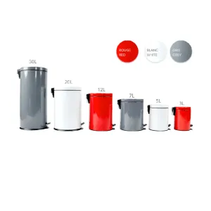 Adrien Lewis - Round Step Bin | 7 L