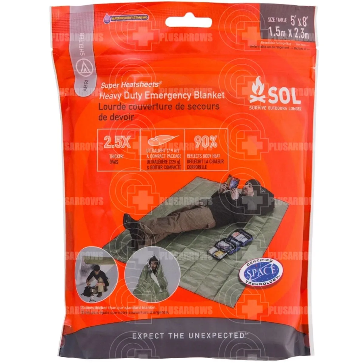 Adventure Medical SOL Heavy Duty Emergency Blanket