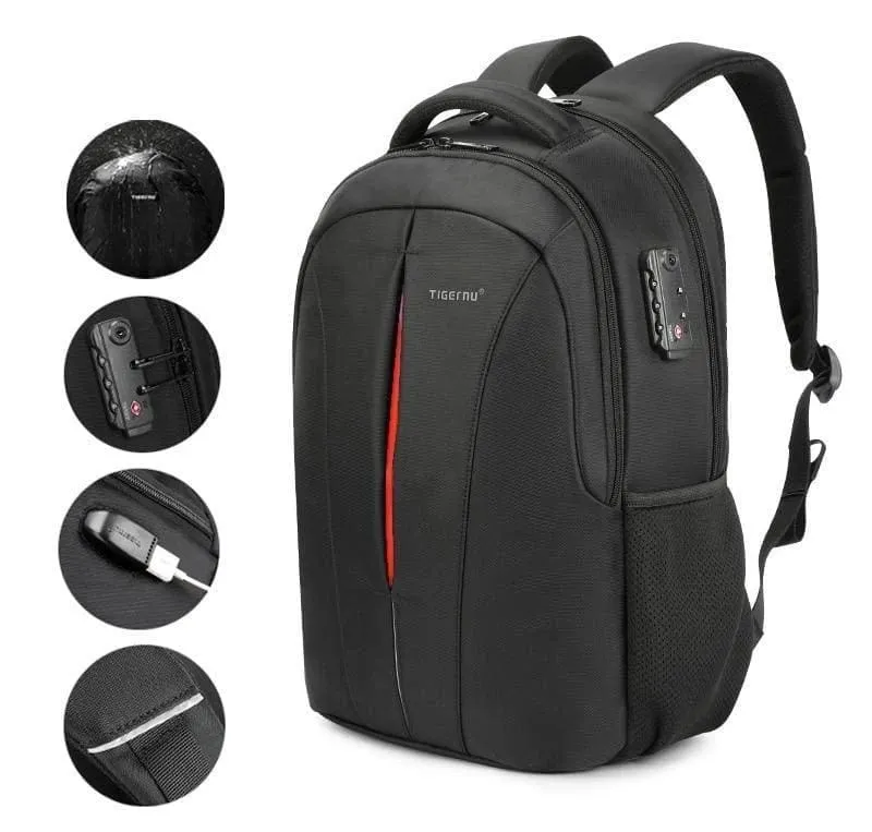 Anti Theft Laptop Backpack Splash Proof  Just For You