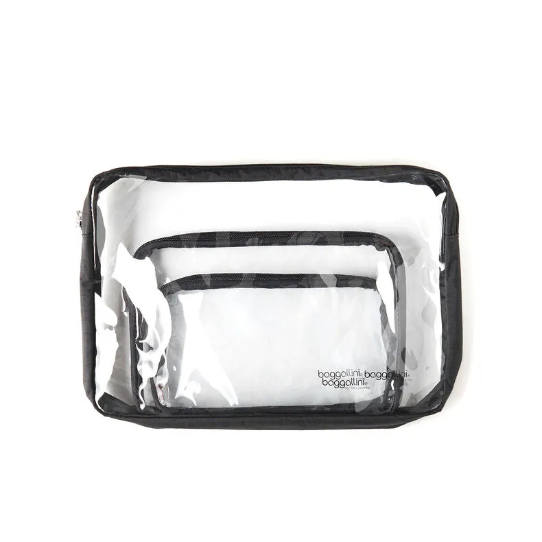 Baggallini Clear Travel Pouches