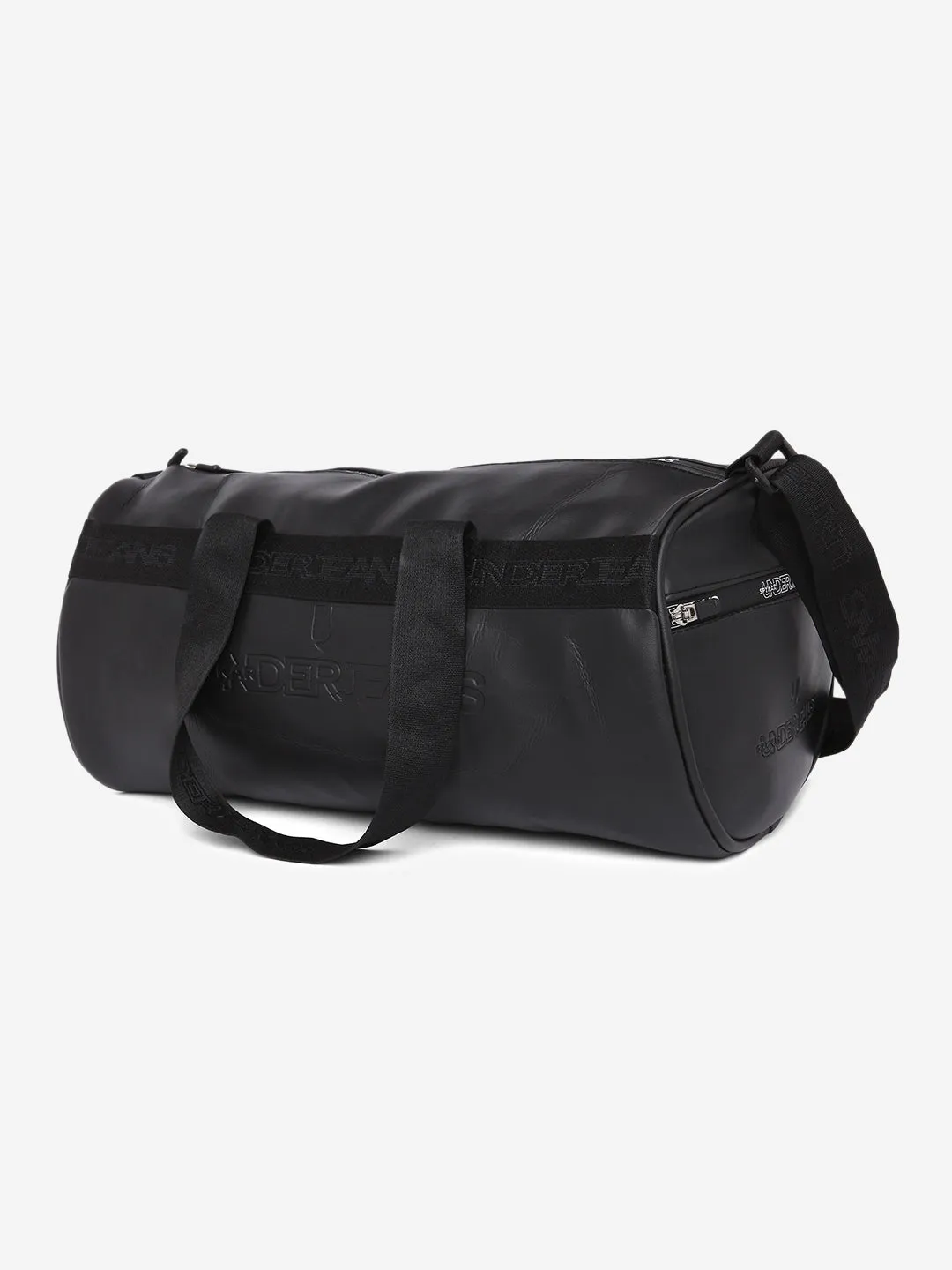 Black Duffle - Gym Bag- Underjeans By Spykar