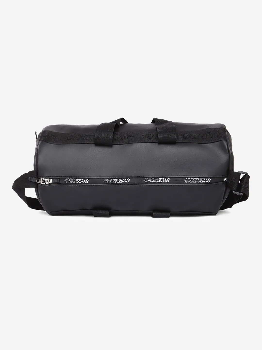 Black Duffle - Gym Bag- Underjeans By Spykar