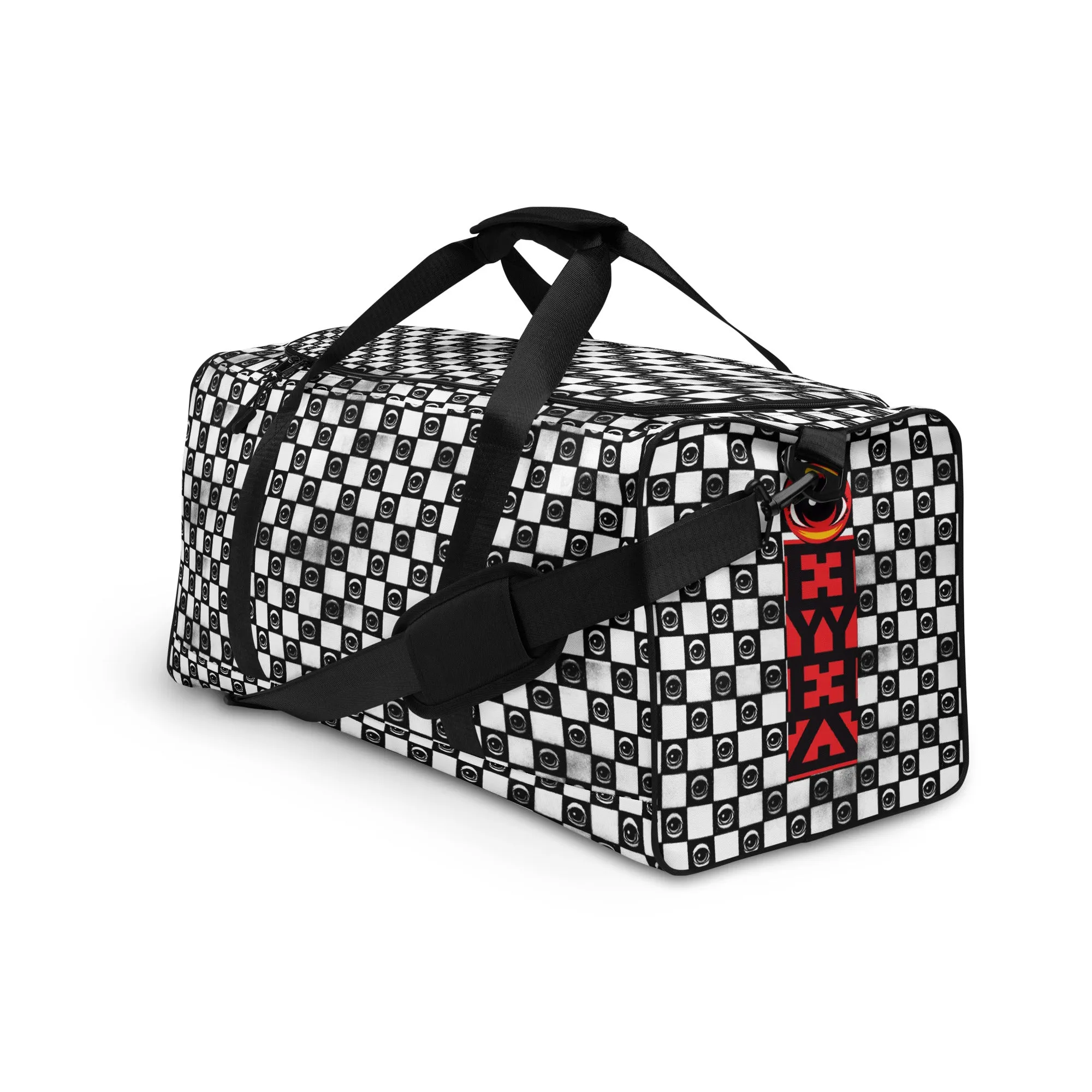 Checkered EYEZ Duffle bag