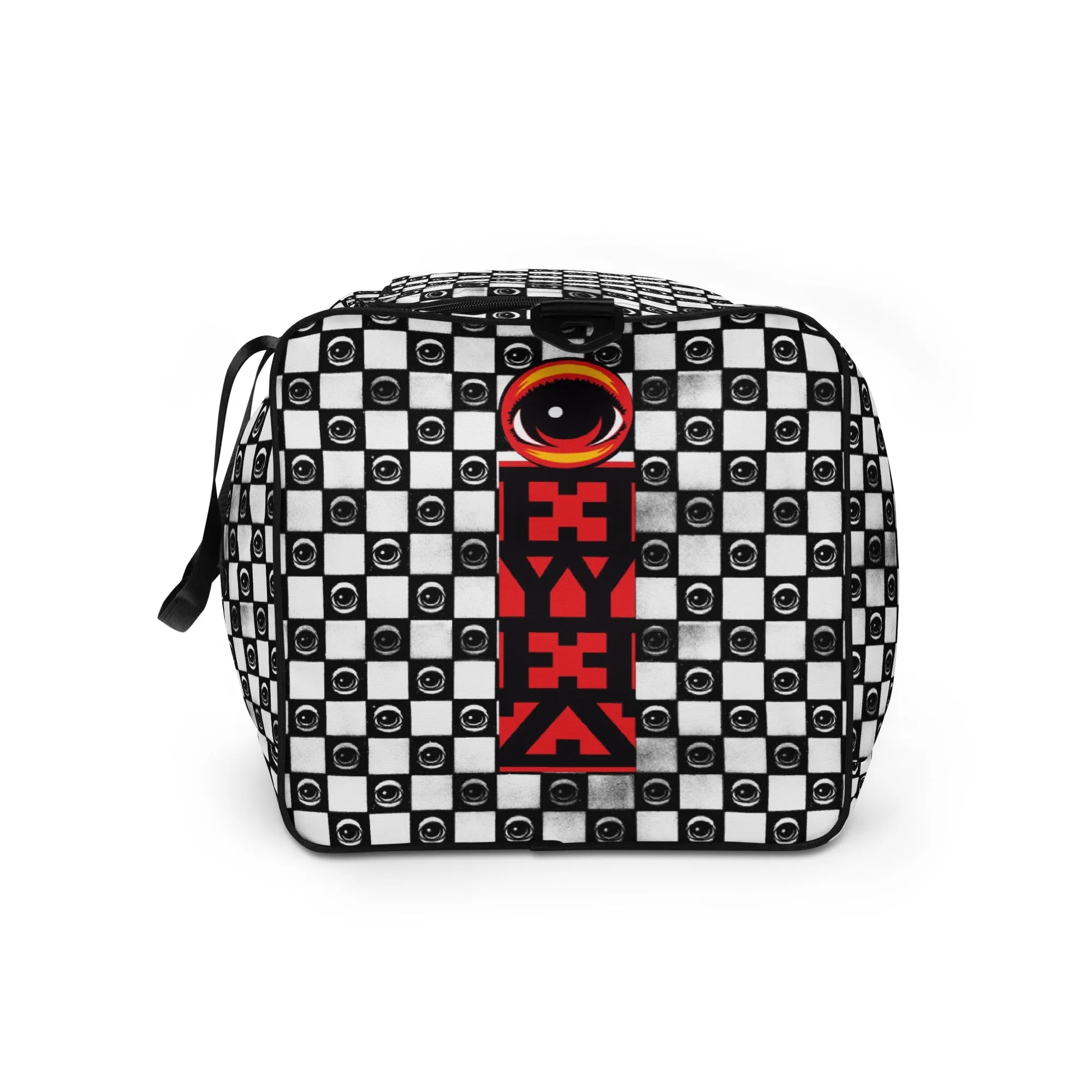 Checkered EYEZ Duffle bag