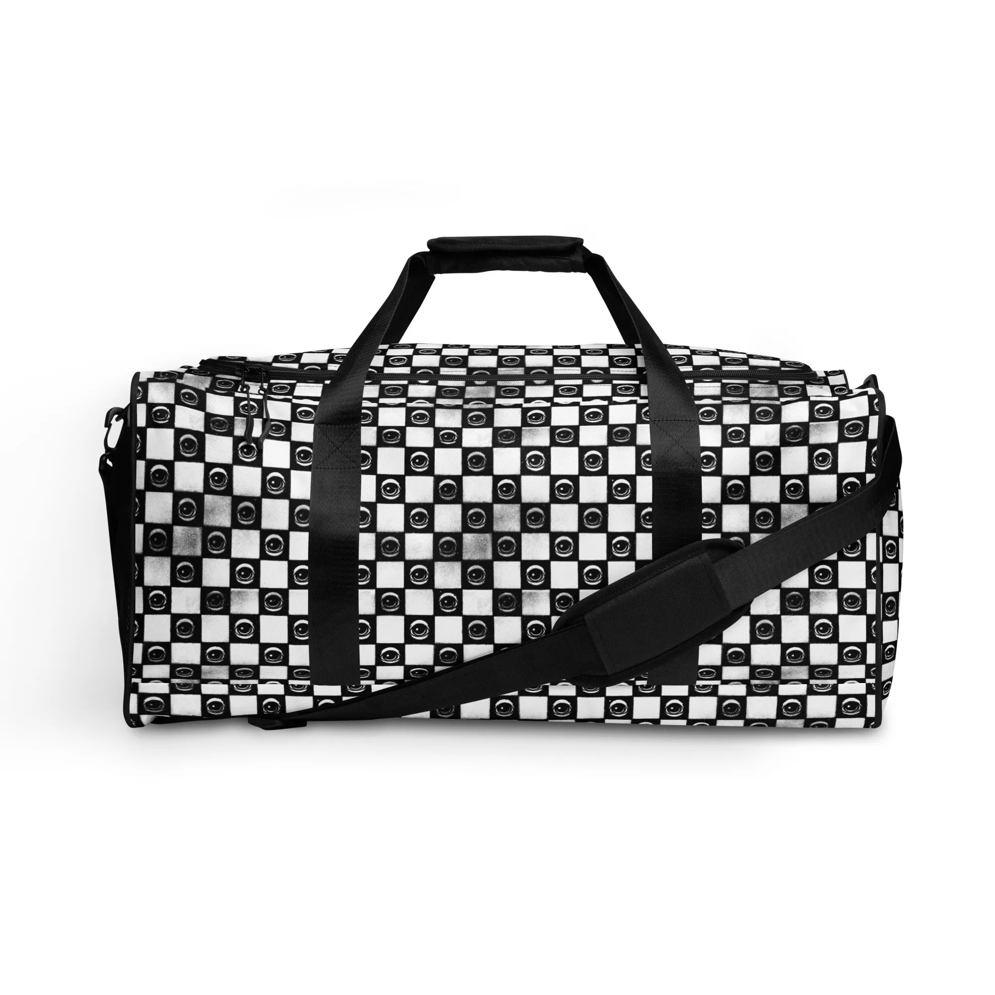 Checkered EYEZ Duffle bag