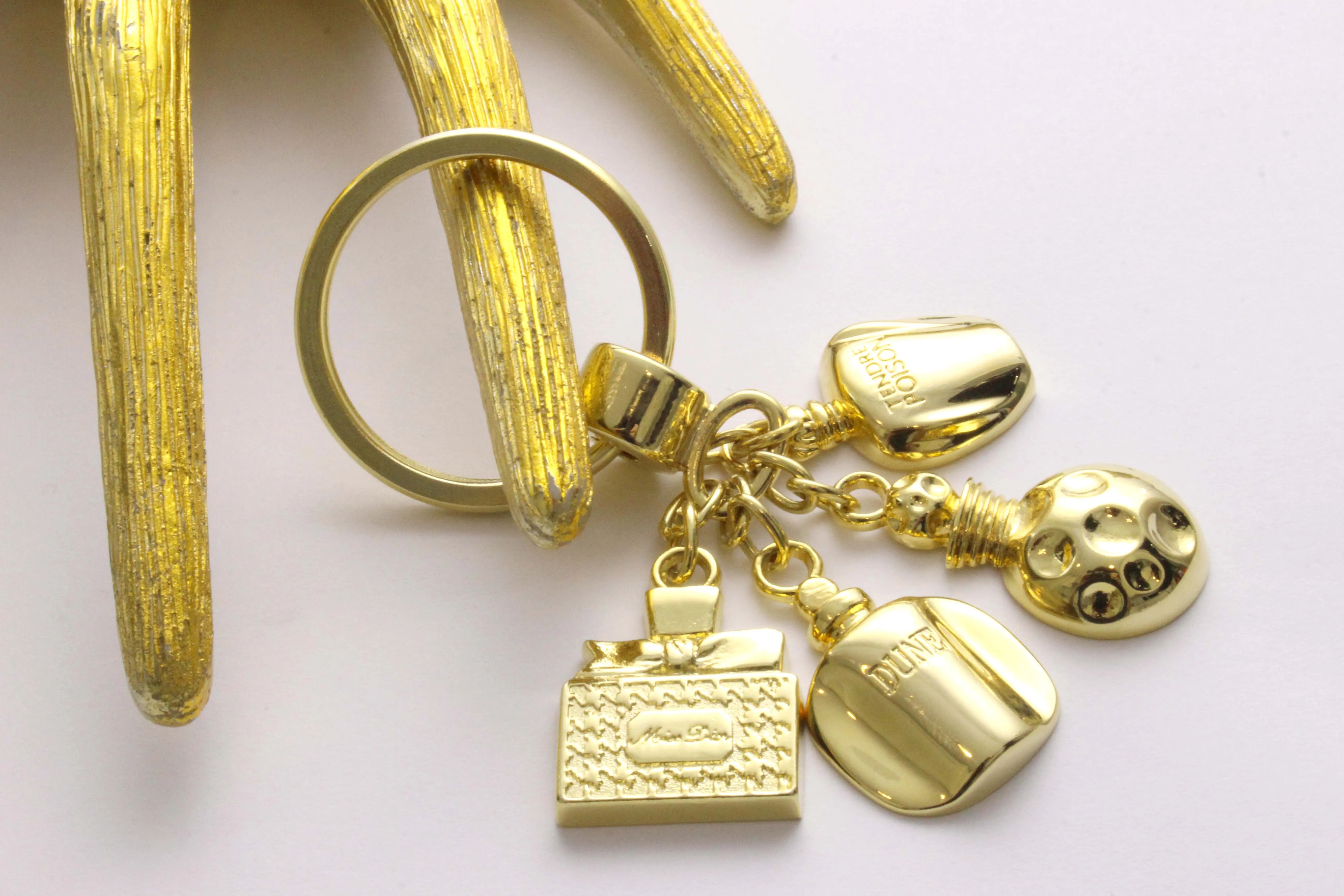 CHRISTIAN DIOR key-ring bag charm