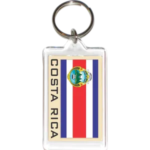 Costa Rica Acrylic Key Holders