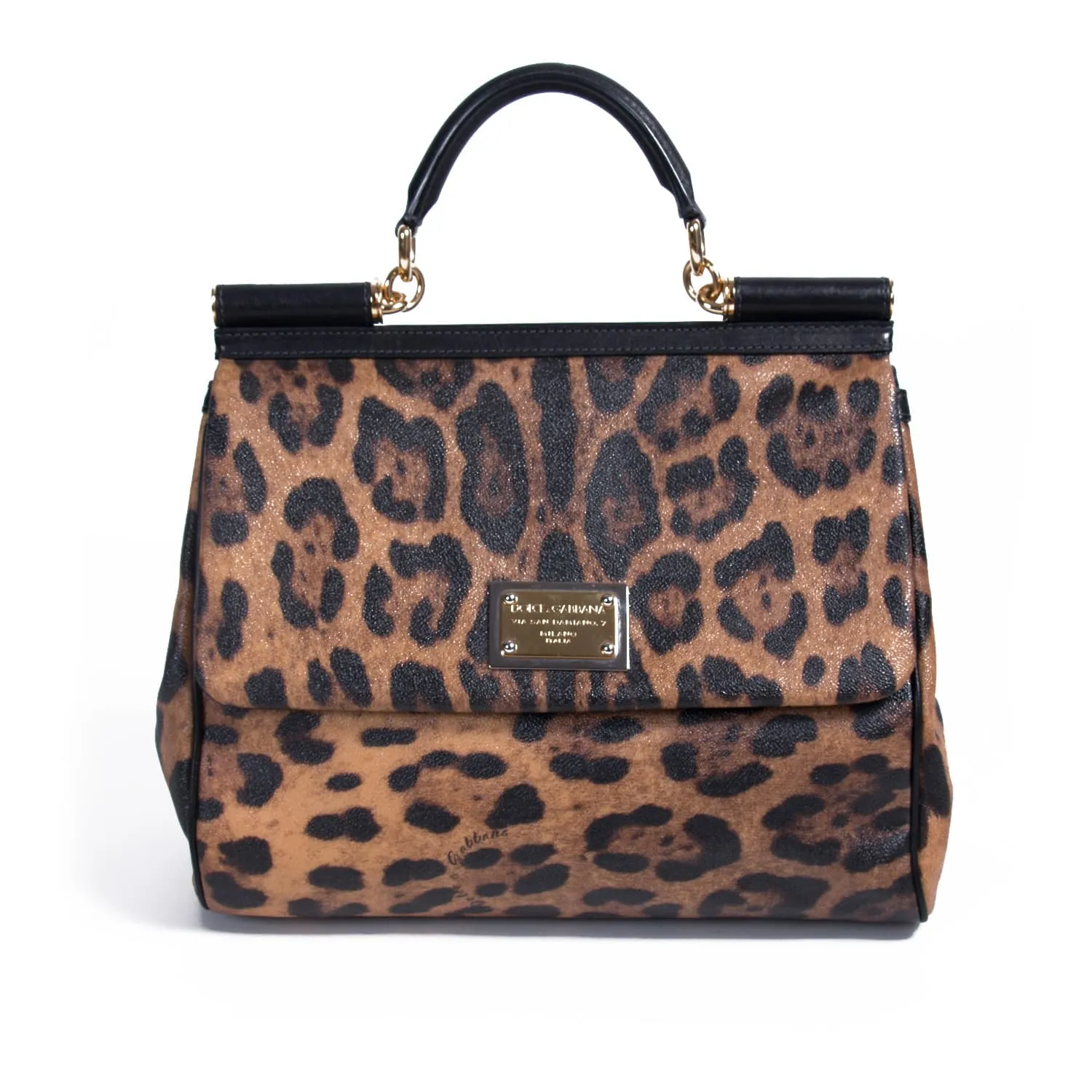 Dolce&Gabbana Leopard Print Miss Sicily