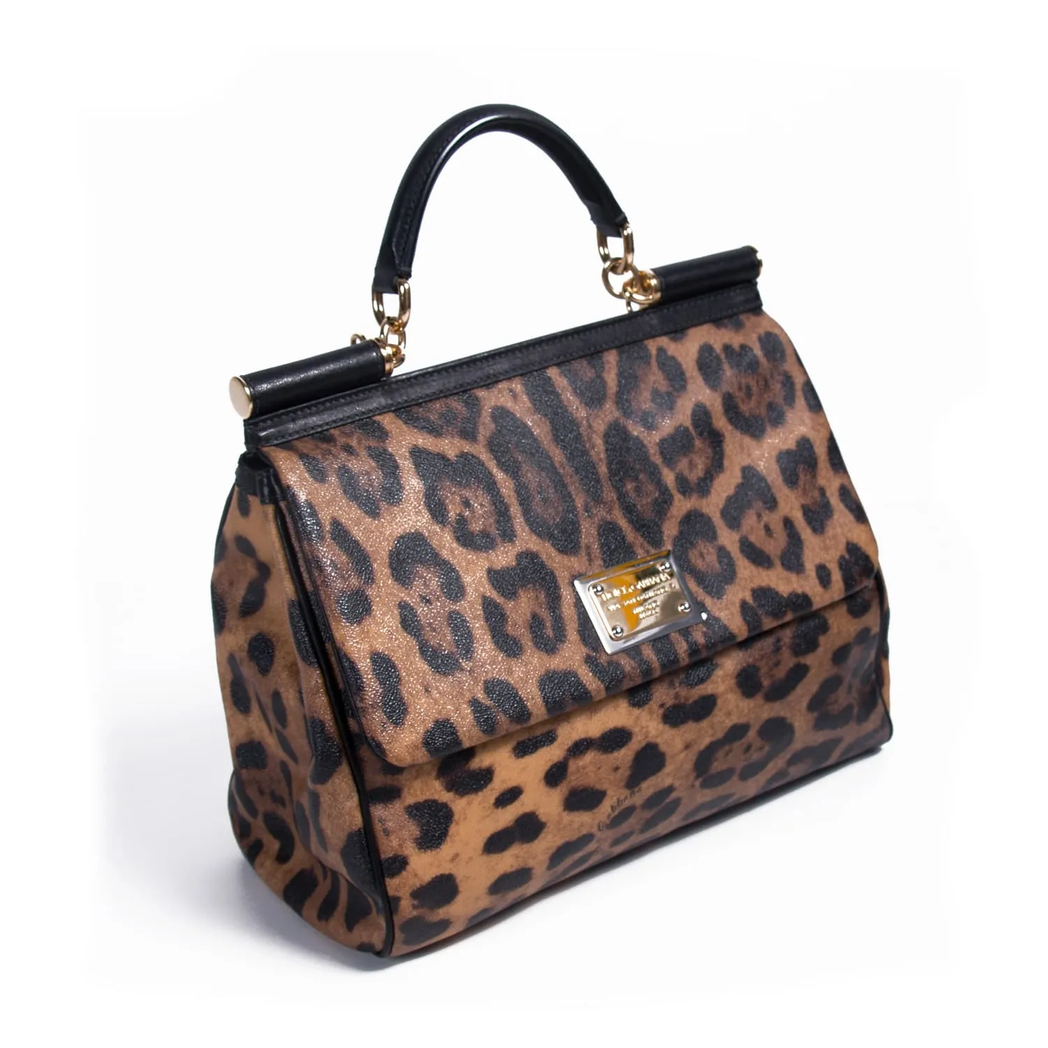 Dolce&Gabbana Leopard Print Miss Sicily