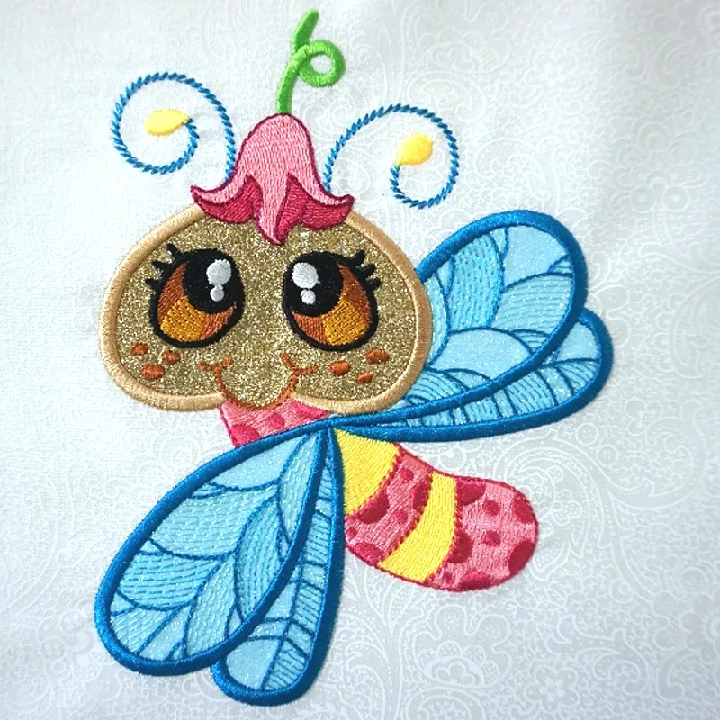 Dragonfly Buddies 5x7--Set of 10 Designs