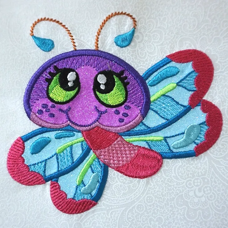 Dragonfly Buddies 5x7--Set of 10 Designs