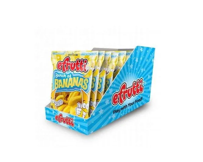 Efrutti Bunch of Bananas Gummi Candy 3.5 oz. Bags