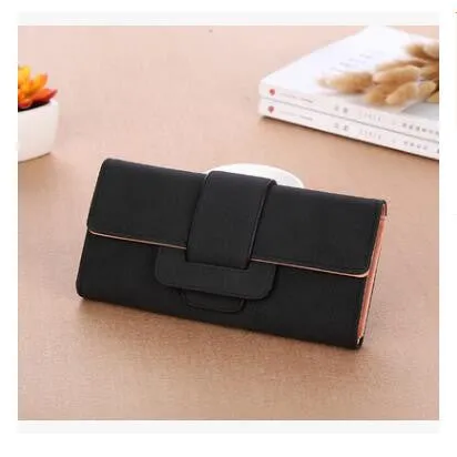 Elvasek new comes 2017 women wallets female leather purse high quality women clutches card holders coin keeper bolsas DH0249