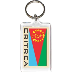 Eritrea Acrylic Key Holders