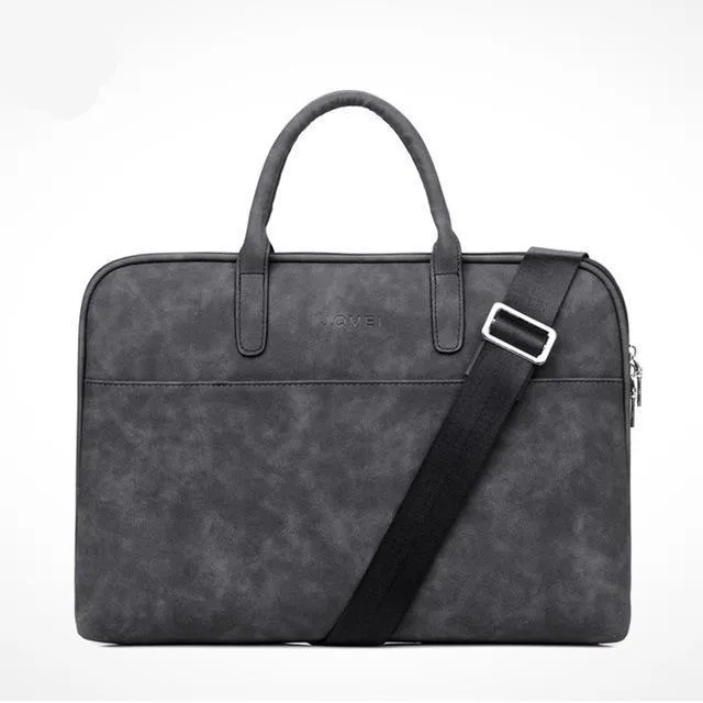 Fashion Waterproof Scratch-resistant Laptop Briefcase 13 14 15 inch Notebook Shoulder Bag Carry Case For women and men