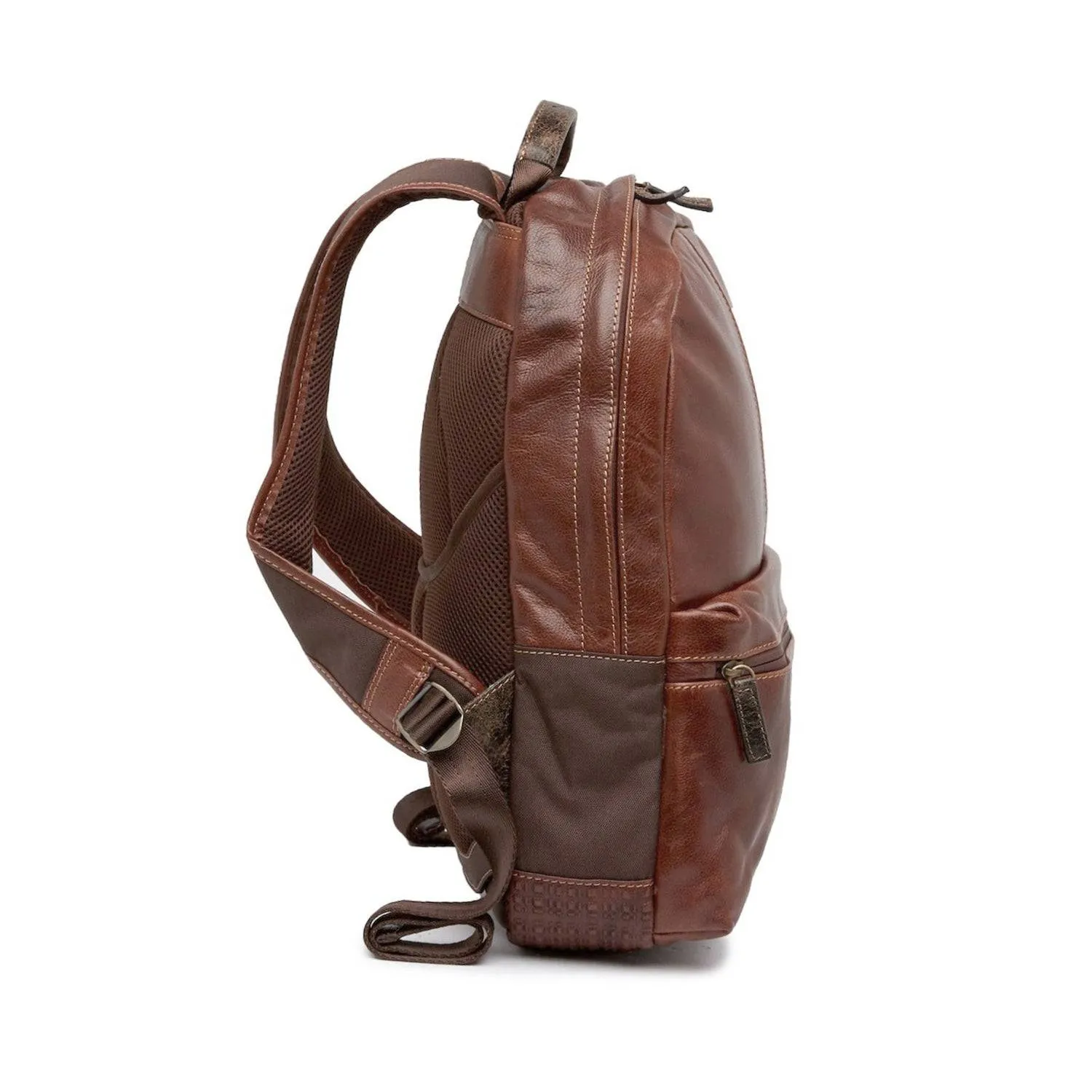 Garth Slim Leather Backpack