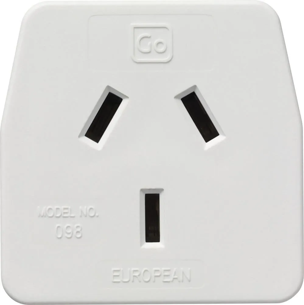 GO Travel Accessories - European Adaptor