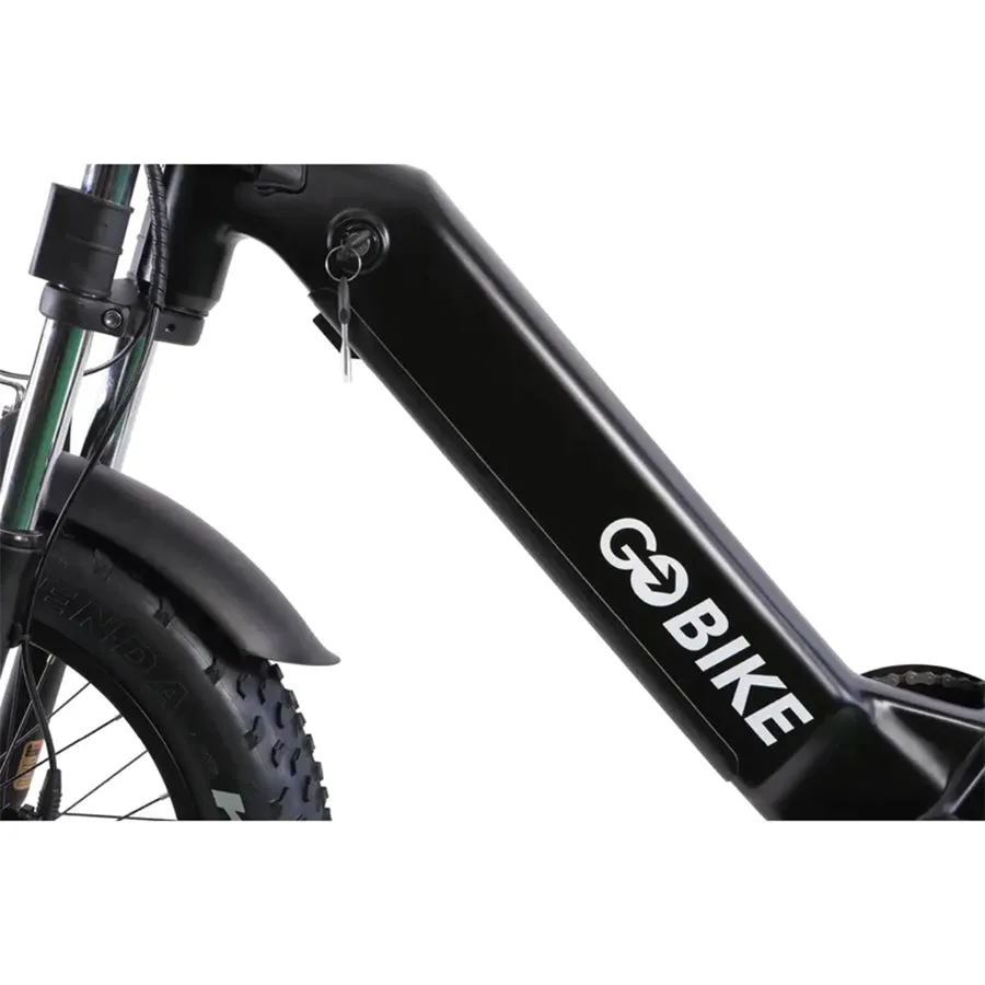 GOBike Juntos Foldable - Step-Through Lightweight Electric Bike - Top Speed 25mph - 750W