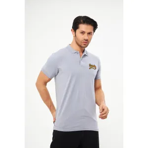 Grey Superdry Smart Fit Polo