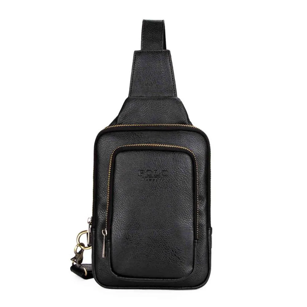 High Quality Textured Trendy Leisure Shoulder Bag