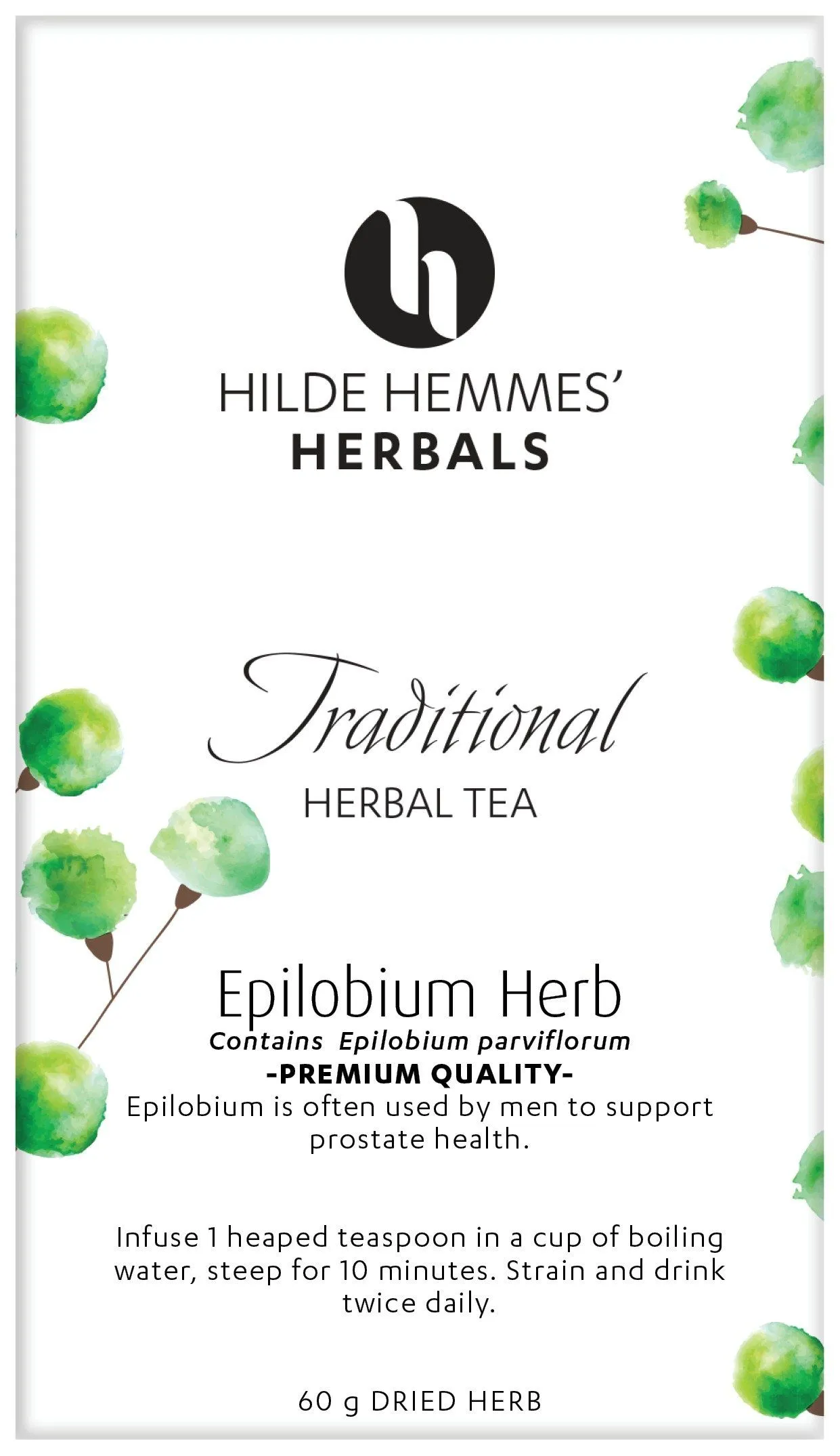 Hilde Hemmes Herbals Epilobium Herb