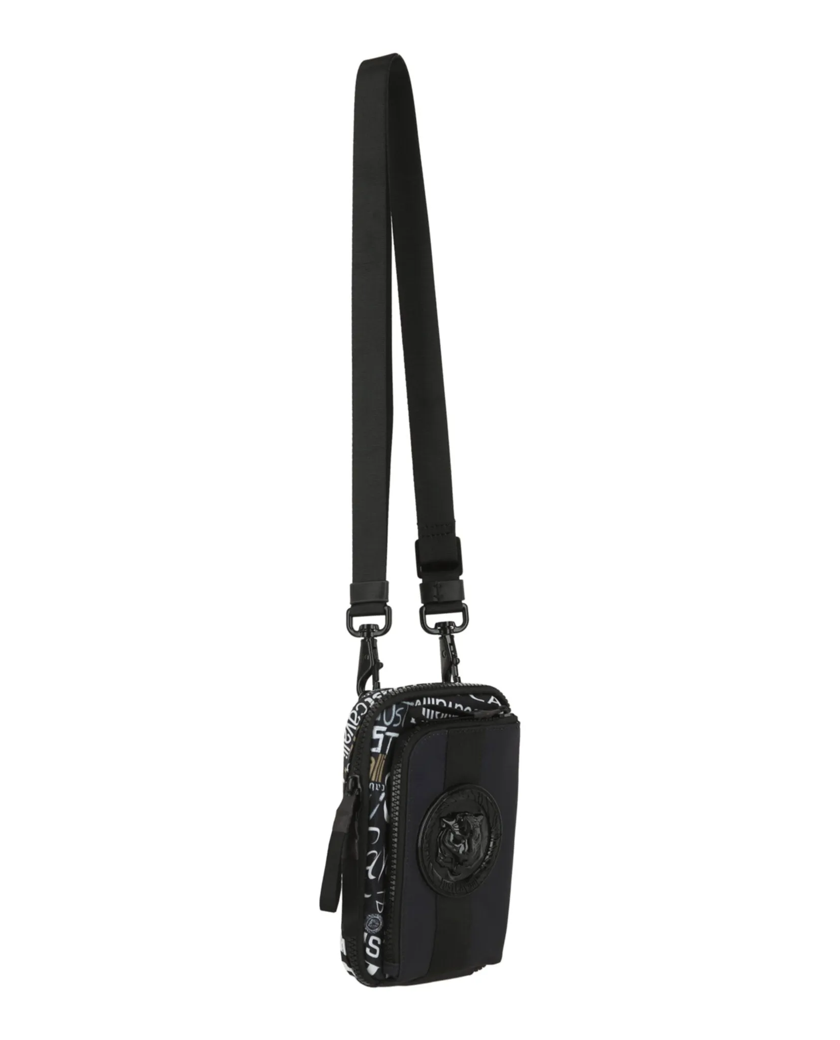 Just Cavalli Logo Printed Crossbody Bag