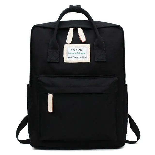 Korean Style Waterproof Laptop Backpack