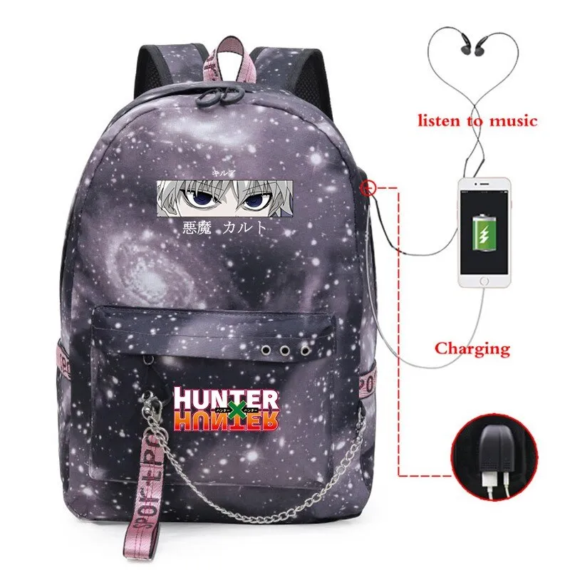 Laptop/School Backpack Hunter X Hunter (Variants Available)