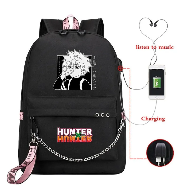 Laptop/School Backpack Hunter X Hunter (Variants Available)