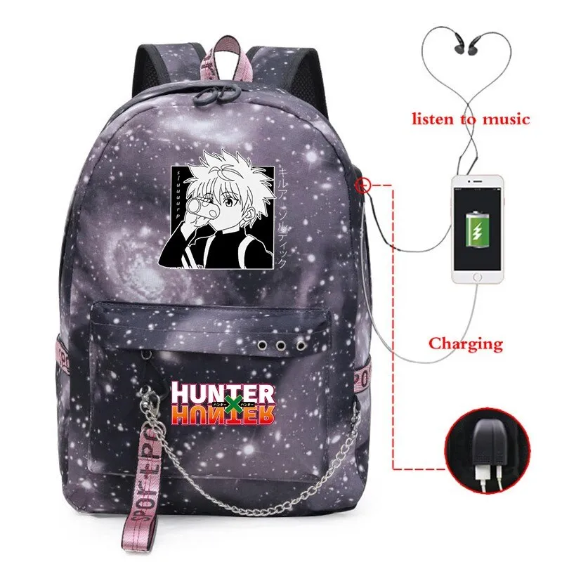 Laptop/School Backpack Hunter X Hunter (Variants Available)