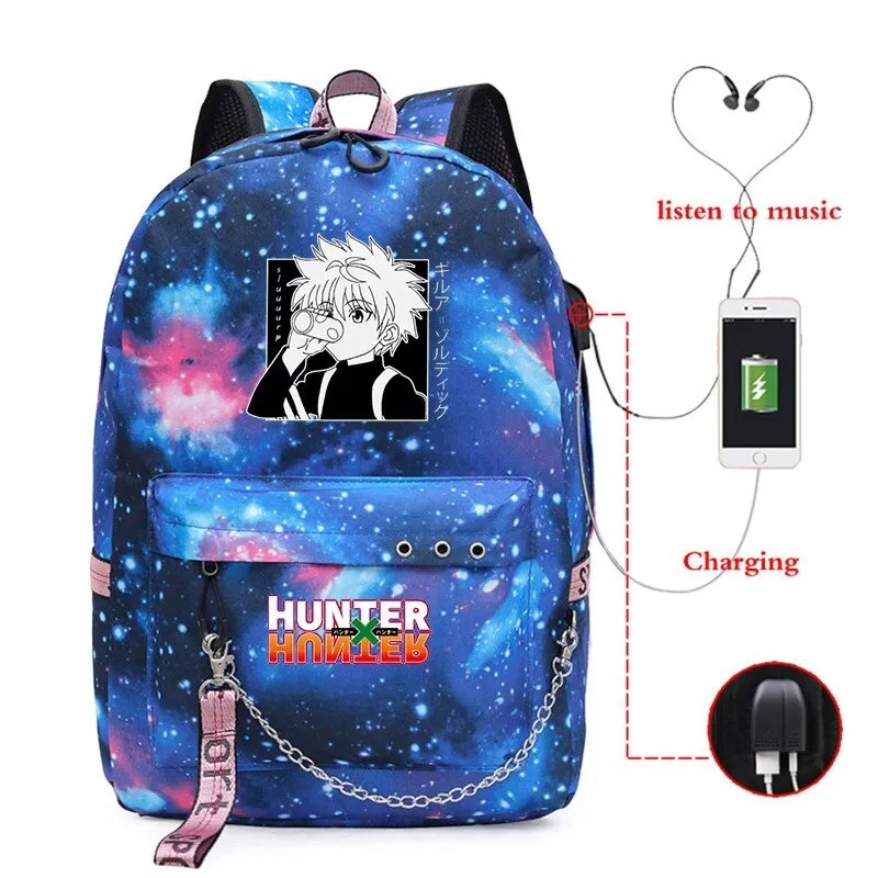 Laptop/School Backpack Hunter X Hunter (Variants Available)