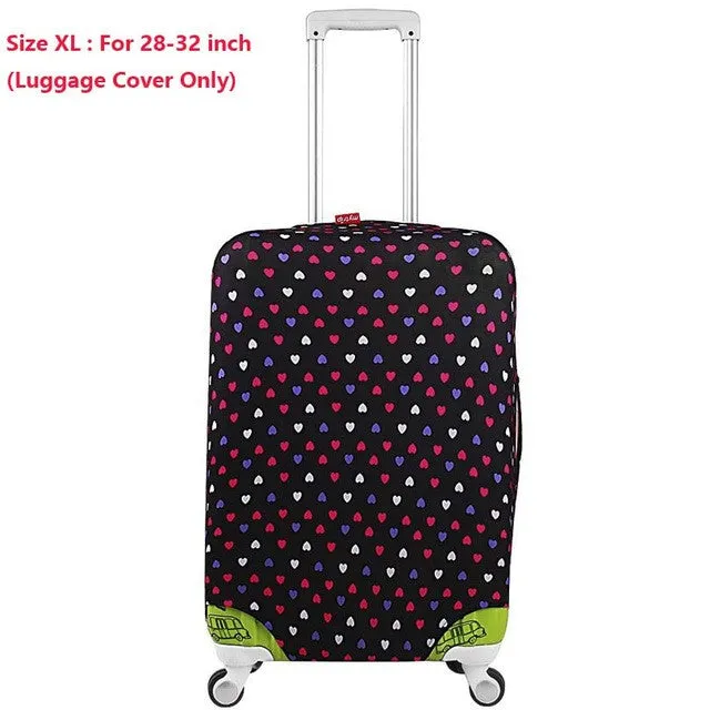 Luggage Cover Proetection on Suitcase cover Trolley case Travel Luggage Dust cover for 18 20 22 24 26 28 30 32 inch Suitcase