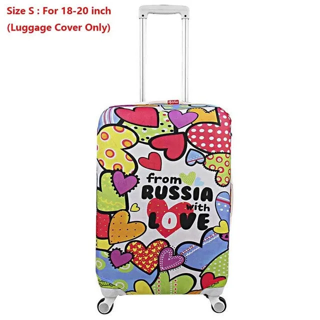 Luggage Cover Proetection on Suitcase cover Trolley case Travel Luggage Dust cover for 18 20 22 24 26 28 30 32 inch Suitcase