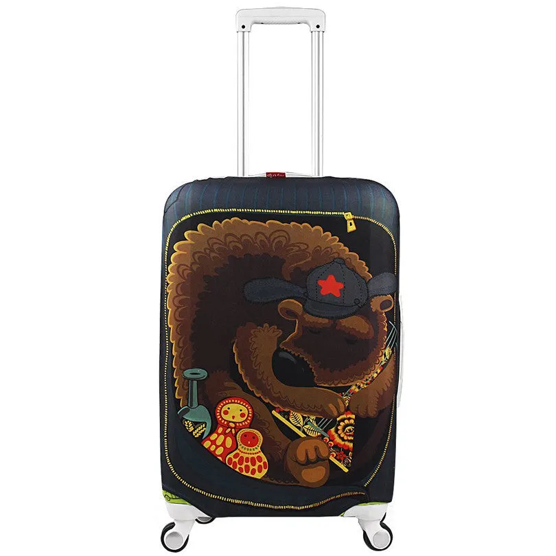 Luggage Cover Proetection on Suitcase cover Trolley case Travel Luggage Dust cover for 18 20 22 24 26 28 30 32 inch Suitcase