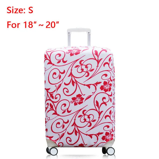 Luggage Cover Proetection on Suitcase cover Trolley case Travel Luggage Dust cover for 18 20 22 24 26 28 30 32 inch Suitcase