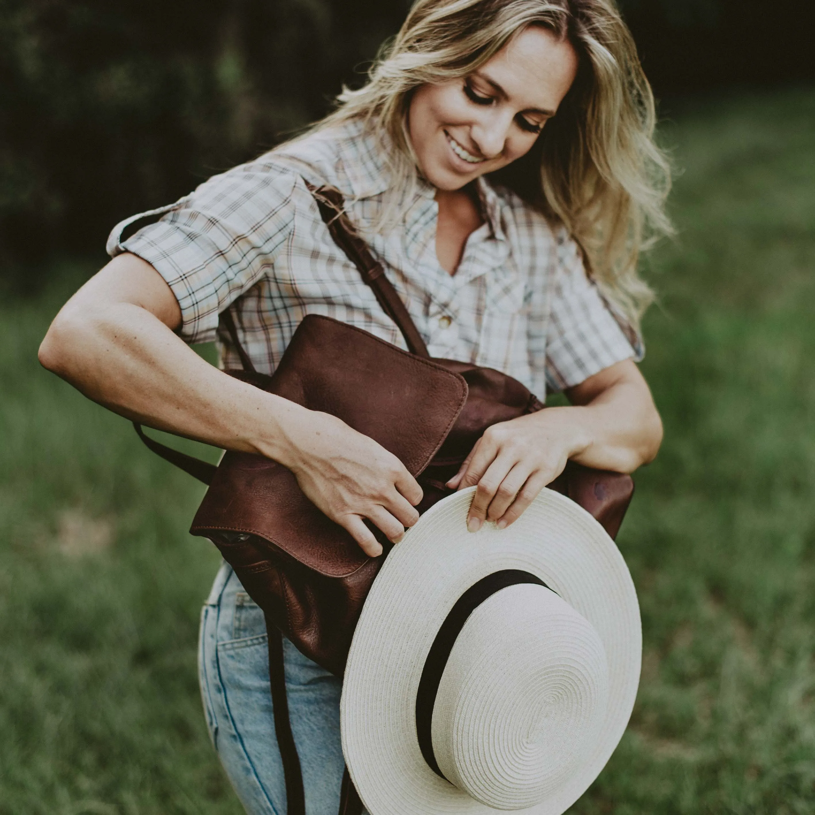 Madison Leather Backpack | Dark Hazelnut