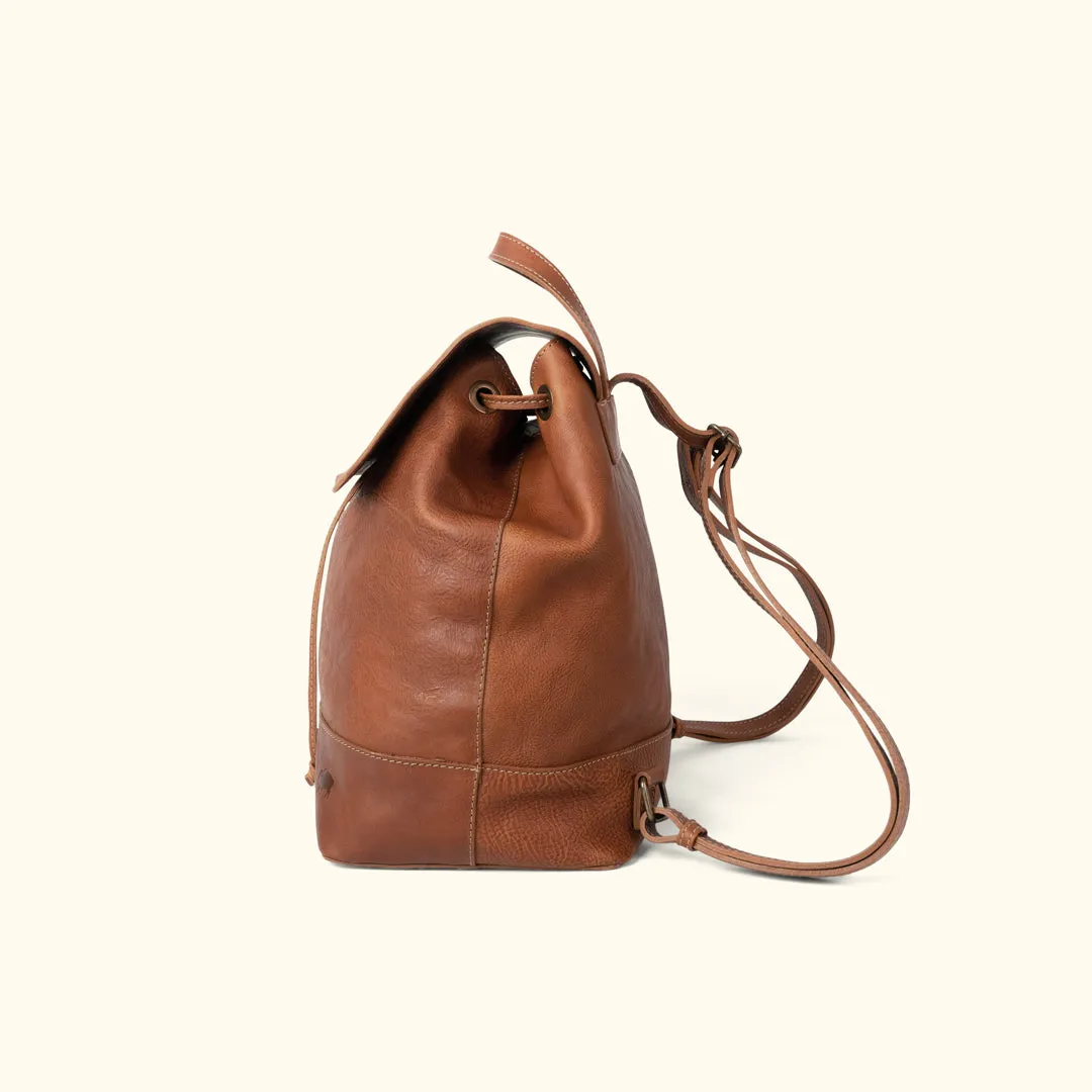 Madison Leather Backpack | Saddle Tan