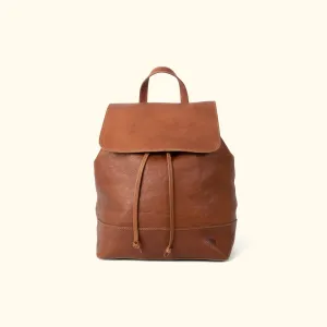 Madison Leather Backpack | Saddle Tan