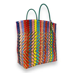 Maria Victoria | Oasis Totes | Upcycled, Handwoven, Multicolor Tote