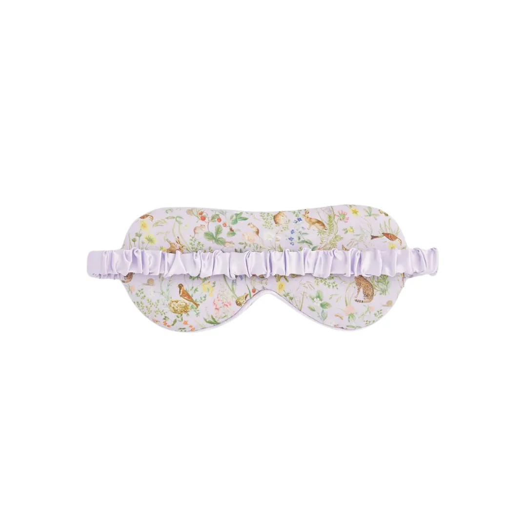 Meadow Creatures Lilac Sleep Mask