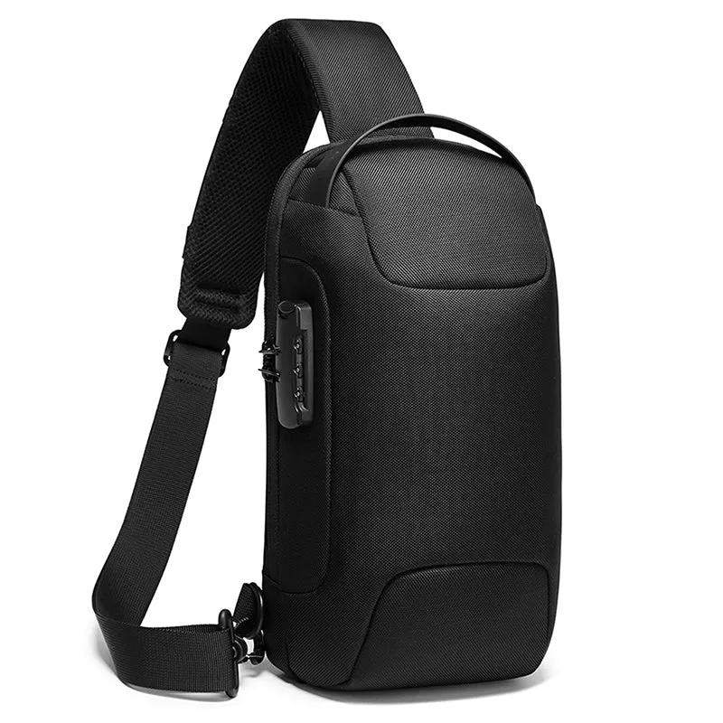 Men's Business Messenger Waterproof Shoulder Bag