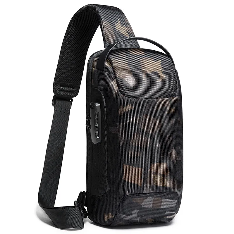 Men's Business Messenger Waterproof Shoulder Bag