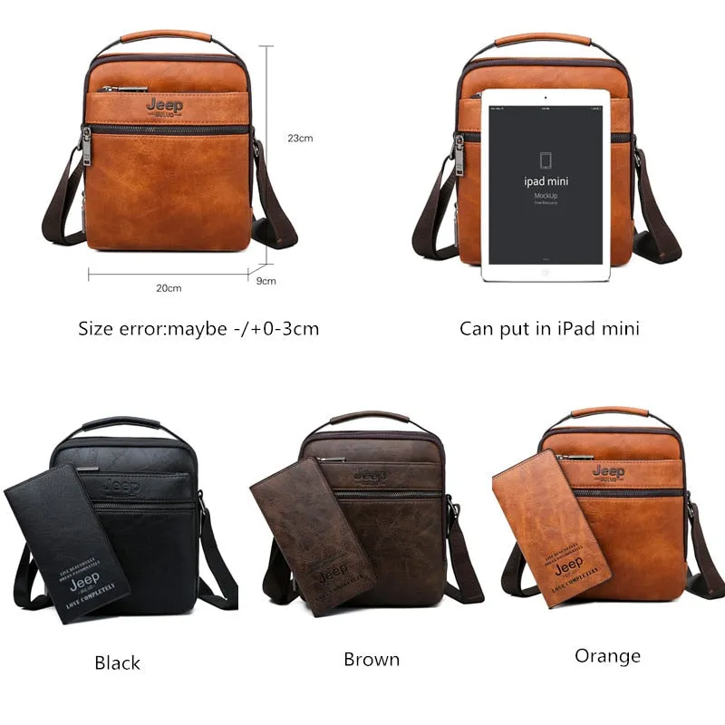 Men's Leisure Single-shoulder Bag Fashion Crossbody Bag Multi-functional Business & Leisure Bags The Best Gifts For Men