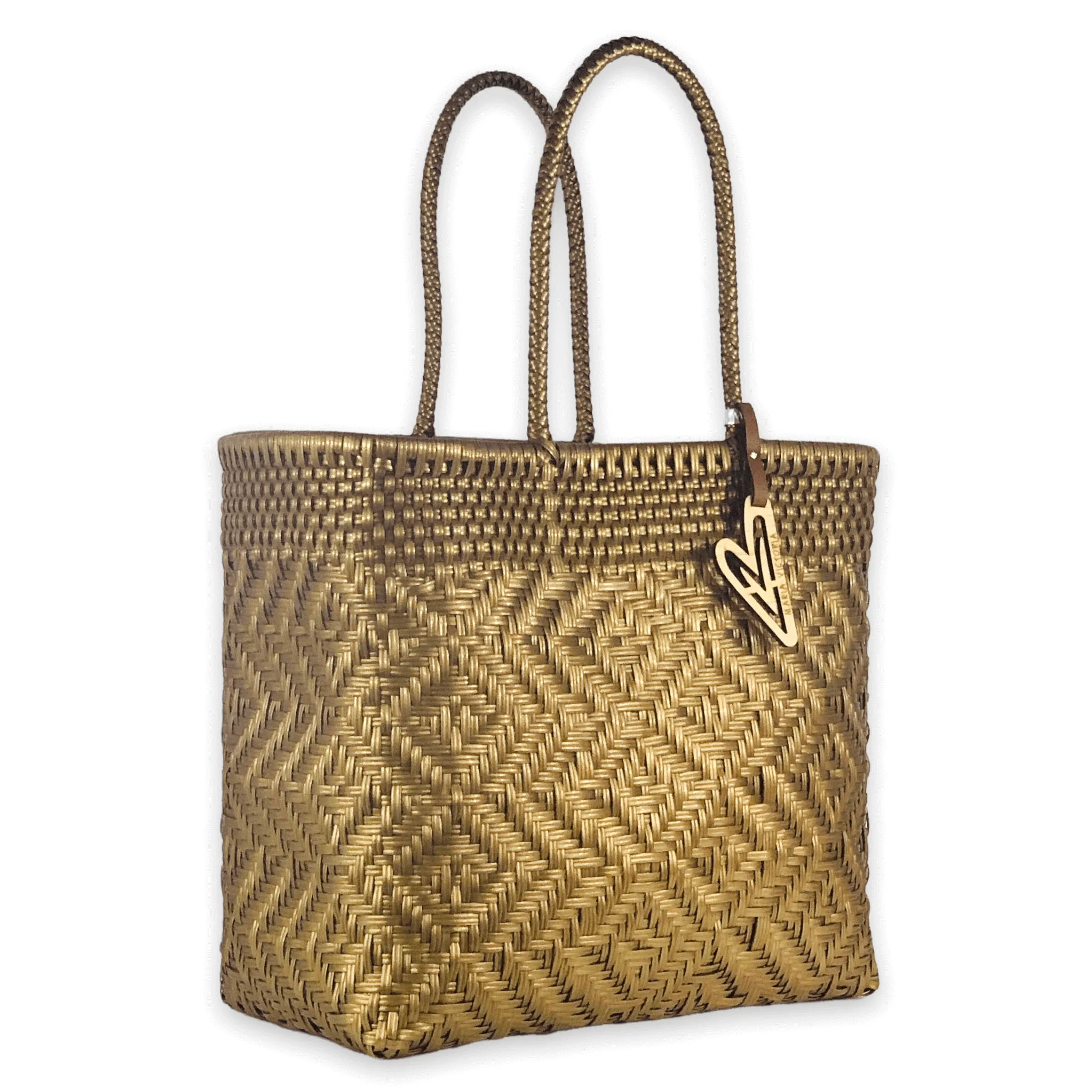 Monochrome Gold Totes