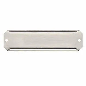 Narrow Aluminum Card Holders, 1 inch