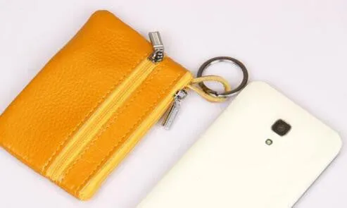 New Arrival Casual Women Housekeeper For Home Fashion Leather Coin Pouch Case Wallet Man Car Key Holder Keyring